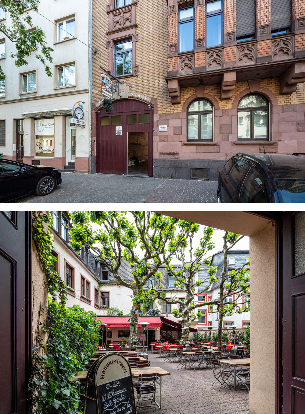 Der städtische Hof, Frankfurt/ Main