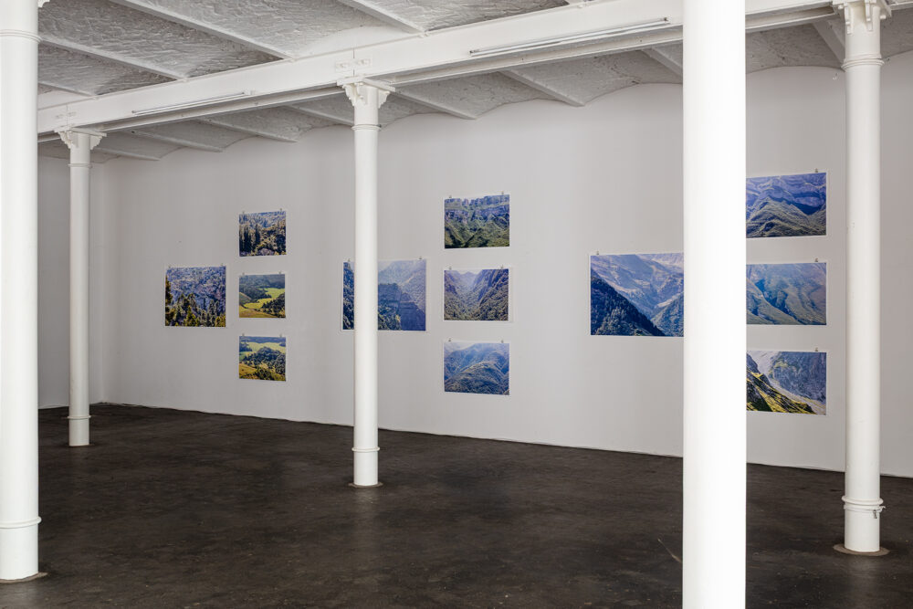 Ausstellung "Archetypen der Architektur und Landschaft" in der Papierhalle des Wasmuth Verlags, Berlin