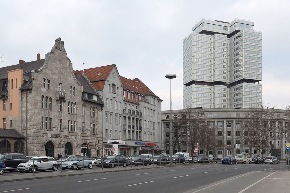 Hochhaus der Deutschen Rentenversicherung